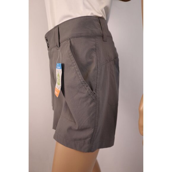 Columbia Womens‎ Gray Omni-Shield Water & Stain Resistant Shorts Size 12 - Picture 3 of 13
